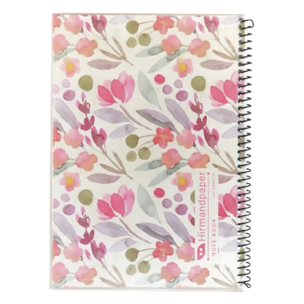 دفتر انيمه دخترانه سيمی طلقی 60 برگ - Image 10