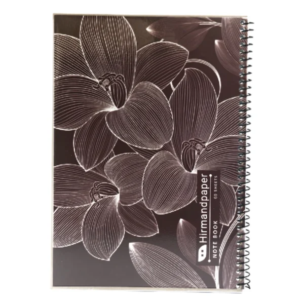 دفتر انيمه دخترانه سيمی طلقی 60 برگ - Image 11