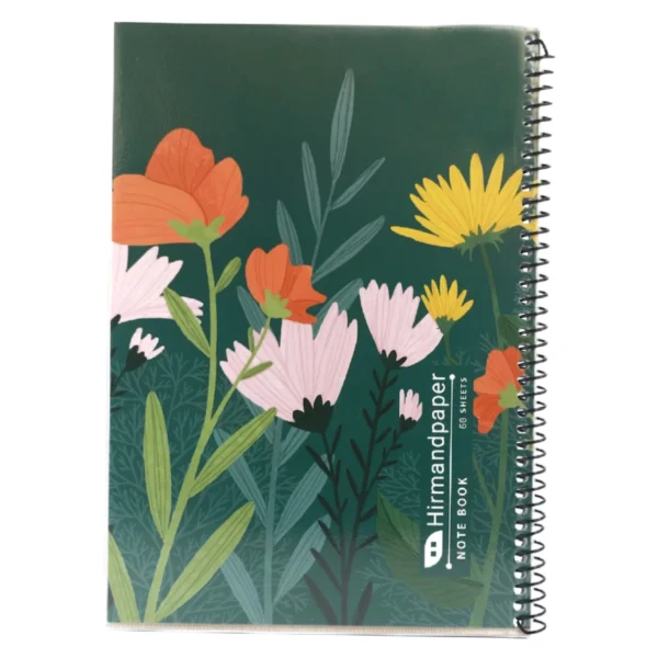 دفتر انيمه دخترانه سيمی طلقی 60 برگ - Image 13