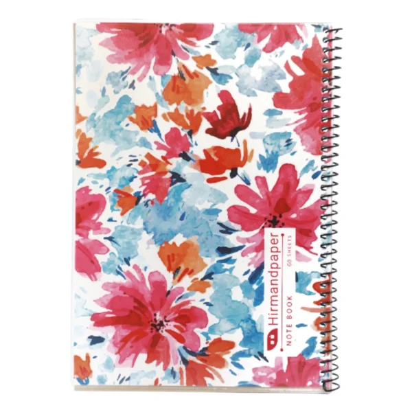 دفتر انيمه دخترانه سيمی طلقی 60 برگ - Image 17