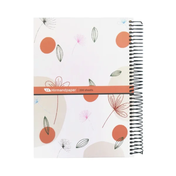 IMG_6487 دفتر 200 برگ جلد سخت وزيری - Image 1