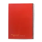 دفتر سیمی طلقی تک رنگ 100 برگ - Image 6