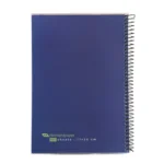 دفتر سیمی طلقی تک رنگ 100 برگ - Image 12