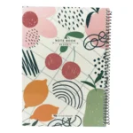 دفتر دانشجوی سيمی مقوايی 80 برگ