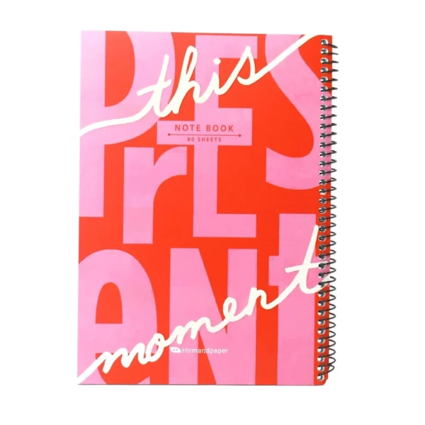 دفتر دانشجوی سيمی مقوايی 80 برگ - Image 10