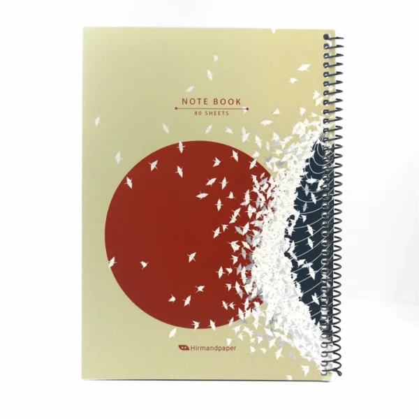 دفتر دانشجوی سيمی مقوايی 80 برگ - Image 13