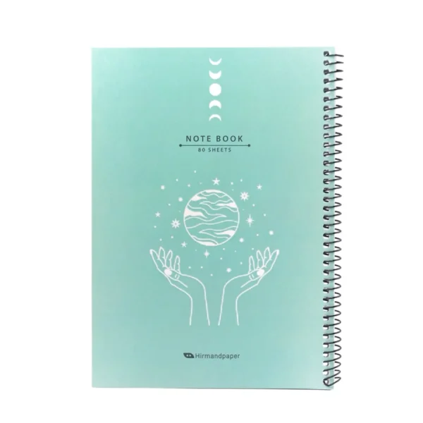 دفتر دانشجوی سيمی مقوايی 80 برگ - Image 16