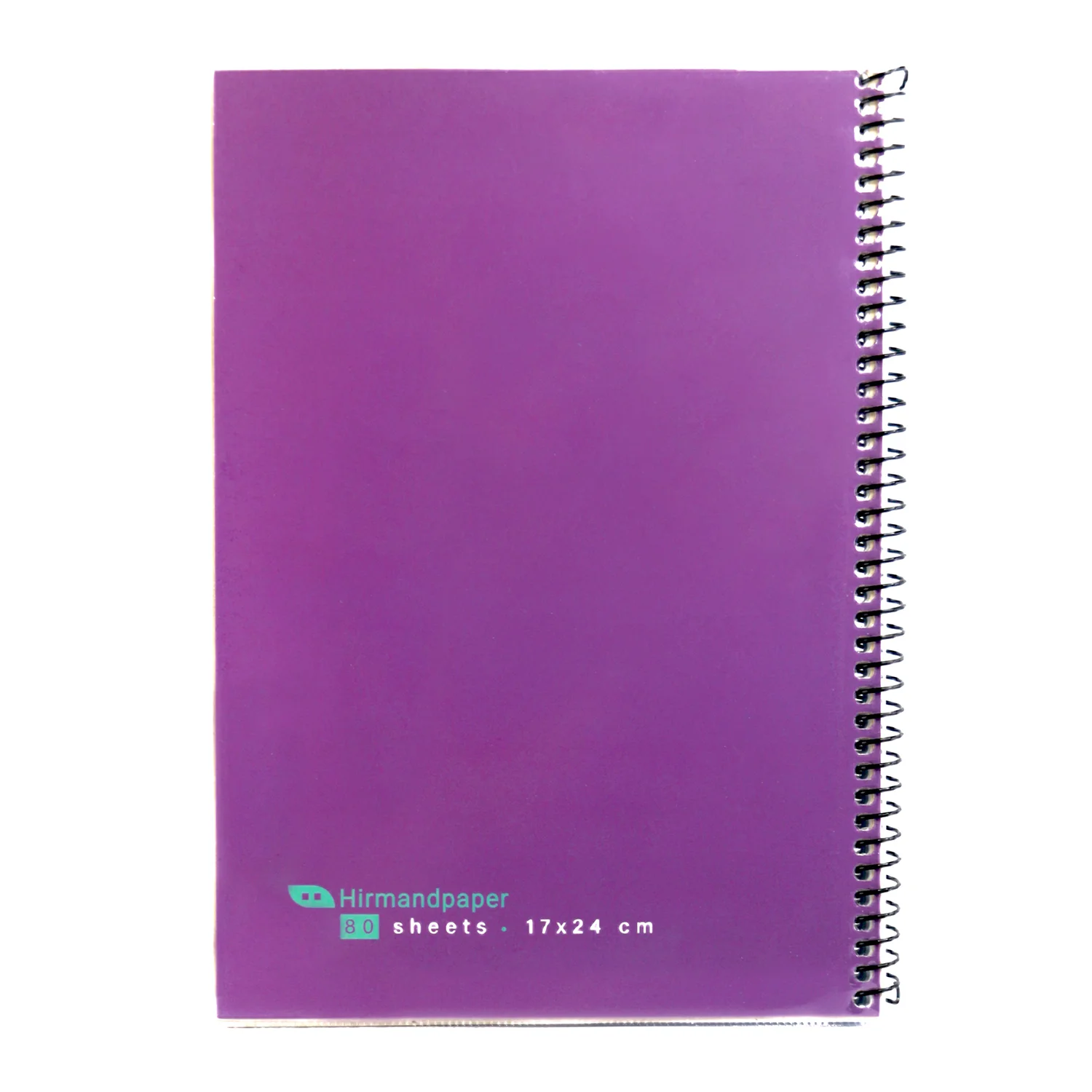 دفتر تک رنگ سیمی طلقی 80 برگ