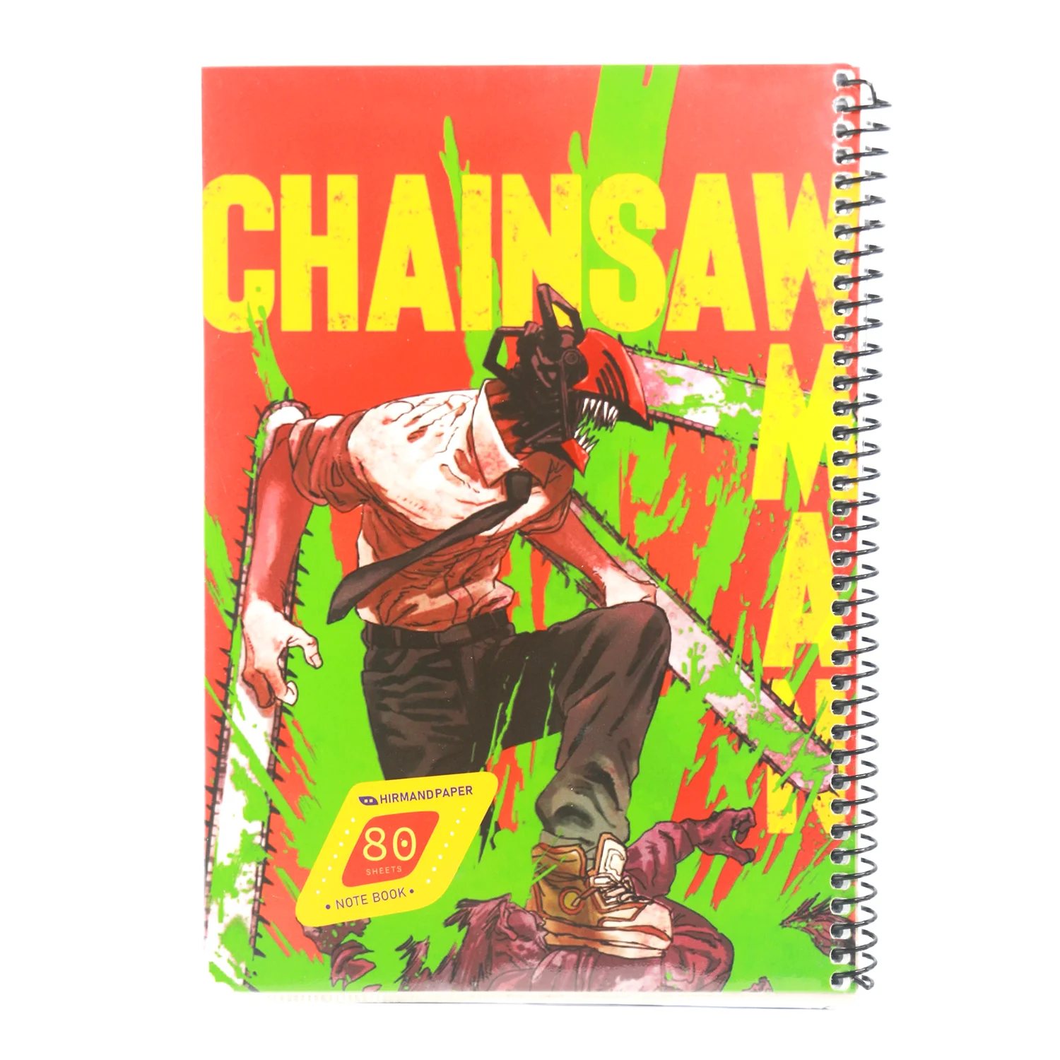 دفتر انیمه سیمی طلقی 80 برگ