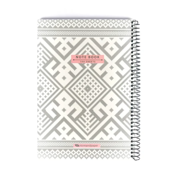 دفتر دانشجويی سيمی مقوايی 100 برگ - Image 7