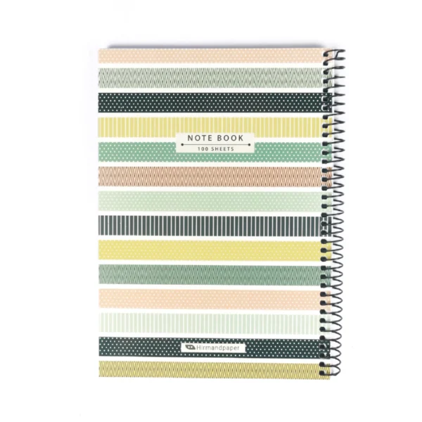 دفتر دانشجويی سيمی مقوايی 100 برگ - Image 8