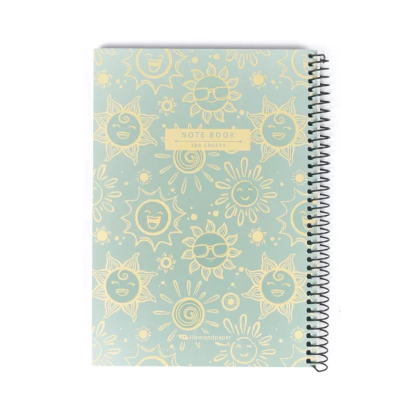 دفتر دانشجويی سيمی مقوايی 100 برگ - Image 10