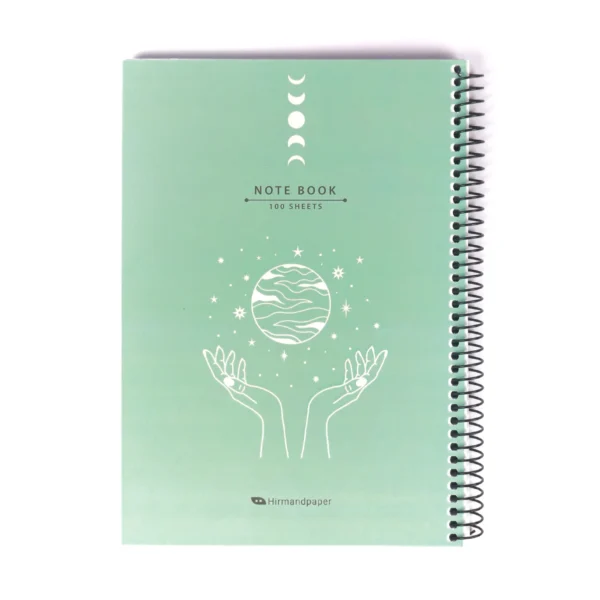 دفتر دانشجويی سيمی مقوايی 100 برگ - Image 13