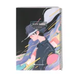 دفتر رحلي سيمي طلقي 100 برگ - Image 7