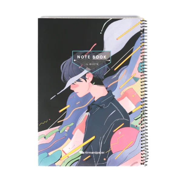 دفتر رحلي سيمي طلقي 100 برگ - Image 7