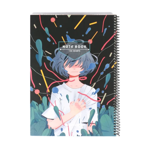 دفتر رحلي سيمي طلقي 100 برگ - Image 10