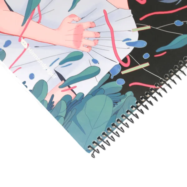 دفتر رحلي سيمي طلقي 100 برگ - Image 4