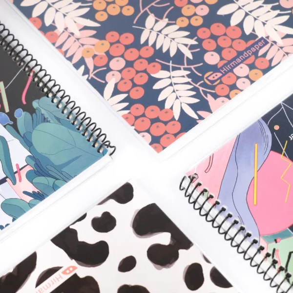 دفتر رحلي سيمي طلقي 100 برگ - Image 2