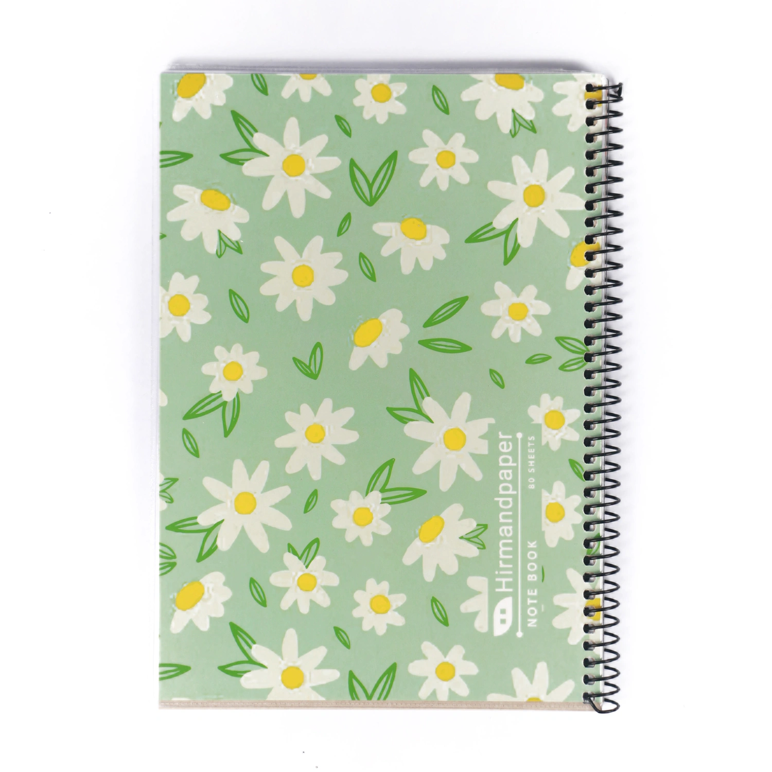 دفتر دخترانه سیمی طلقی 80 برگ