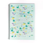 دفتر زبان سيمی مقوايی 3 خط 60 برگ - Image 9