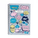 دفتر زبان سيمی مقوايی 3 خط 60 برگ - Image 10