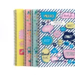 دفتر زبان سيمی مقوايی 3 خط 60 برگ - Image 5