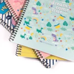 دفتر زبان سيمی مقوايی 3 خط 60 برگ - Image 3