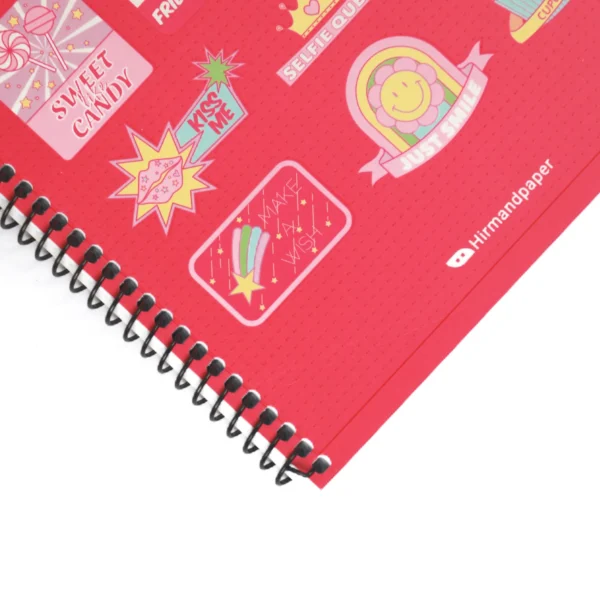 دفتر زبان سيمي مقوايي 4 خط 60 برگ - Image 2