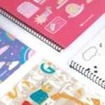 دفتر زبان سيمي مقوايي 4 خط 60 برگ - Image 5