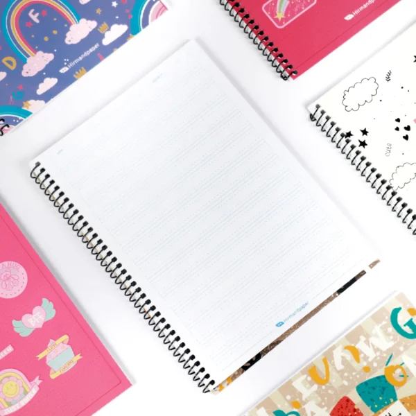 دفتر زبان سيمي مقوايي 4 خط 60 برگ - Image 10