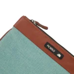 پوشه پارچه ای لبه چرمی لينا A4 - Image 4