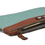 پوشه پارچه ای لبه چرمی لينا A4 - Image 3