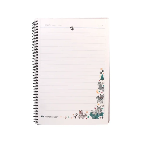 دفتر داخل طرح دار سيمی طلقی كودكانه 60 برگ - Image 16