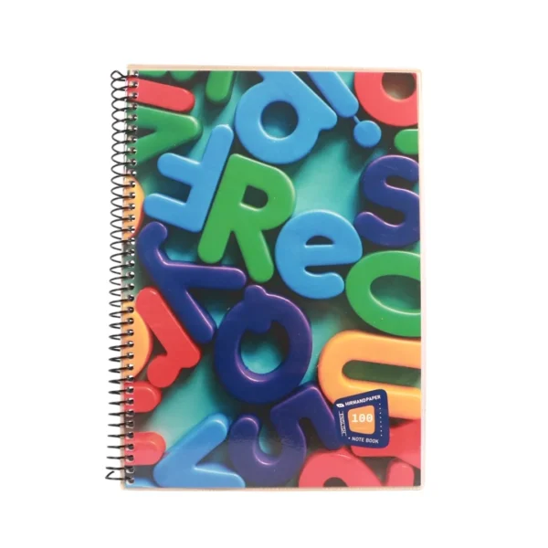 دفتر 100 برگ طلقی زبان دانشجویی - Image 6