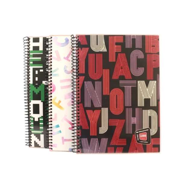 دفتر 100 برگ طلقی زبان دانشجویی - Image 2