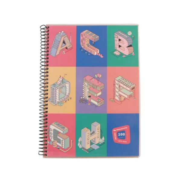 دفتر 100 برگ طلقی زبان دانشجویی - Image 12