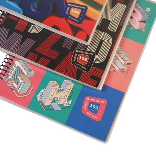 دفتر 100 برگ طلقی زبان دانشجویی - Image 4