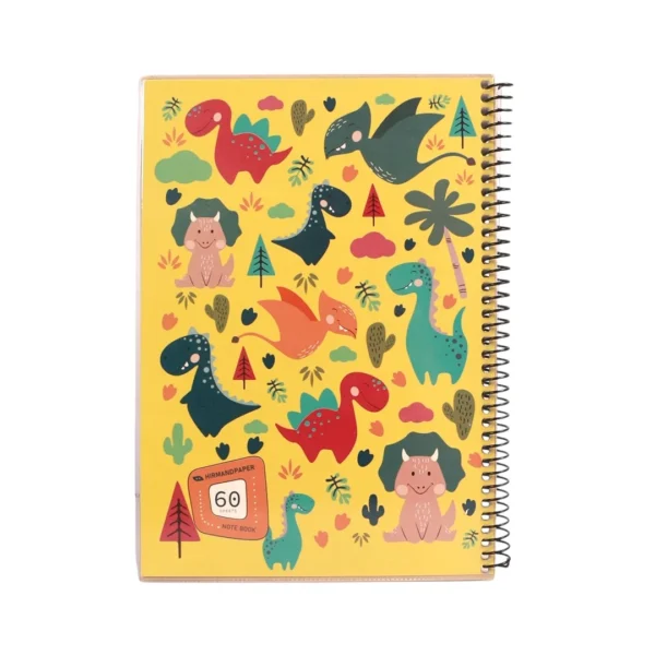 دفتر داخل طرح دار سيمی طلقی كودكانه 60 برگ - Image 11