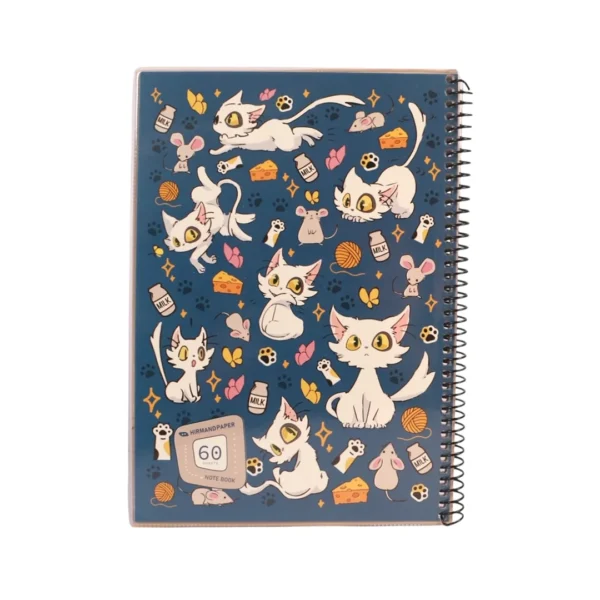 IMG_1816 دفتر داخل طرح دار سيمی طلقی كودكانه 60 برگ - Image 1