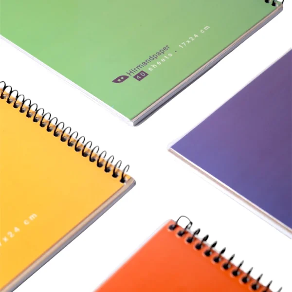 دفتر تک رنگ سيمی طلقی 40 برگ - Image 10