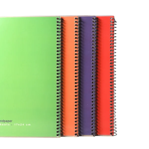 دفتر تک رنگ سيمی طلقی 40 برگ - Image 12