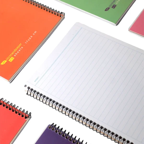 دفتر تک رنگ سيمی طلقی 40 برگ - Image 13