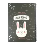 دفتر تك خط 60 برگ سيمی مقوايی