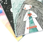 دفتر تك خط 60 برگ سيمی مقوايی