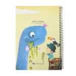 دفتر تك خط 60 برگ سيمی مقوايی