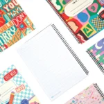 دفتر زبان 60 برگ 2 خط سیمی مقوايی - Image 5