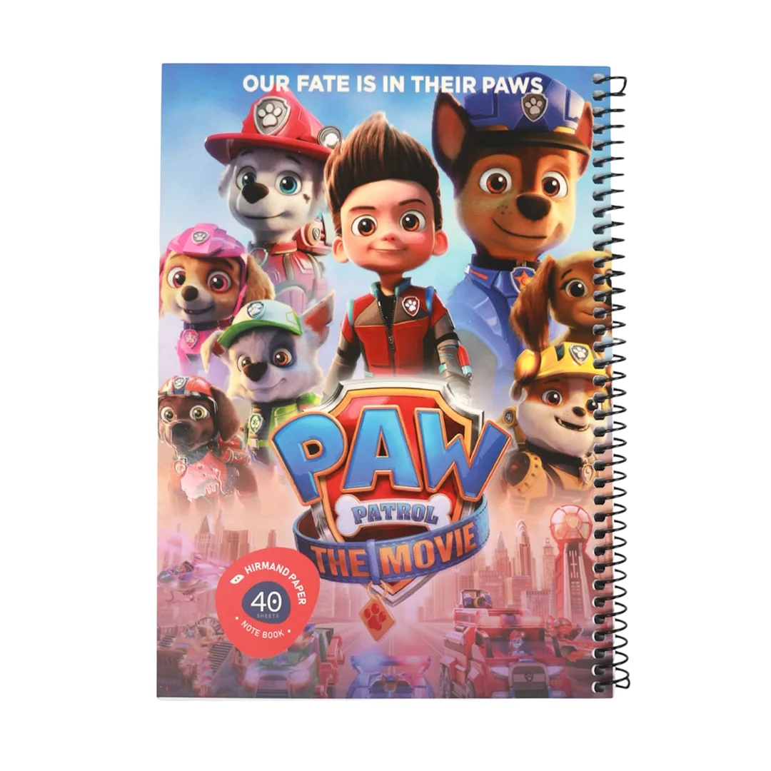 دفتر وزيری 40 برگ تک خط سيمی مقوايی