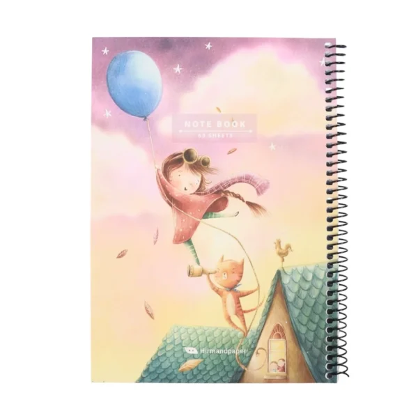 دفتر تك خط 60 برگ سيمی مقوايی - Image 13