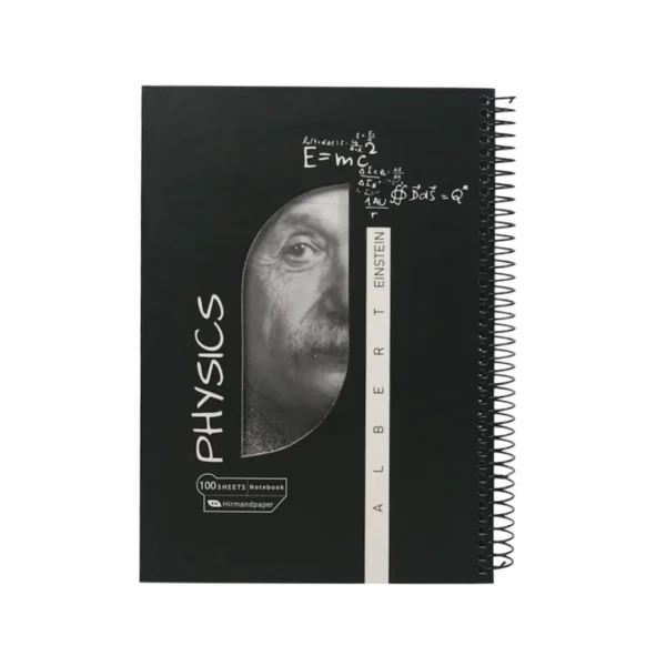 دفتر 100برگ وزيری جلد سخت سيمي دايكات