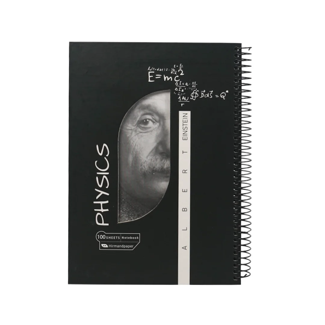 دفتر 100برگ وزيری جلد سخت سيمي دايكات